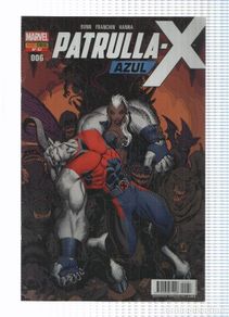 Comics: Panini: Patrulla-X Azul num. 57 año 6, 2018 - Redoblemos el trabajo y el afan partes 2 y 3 - Varios